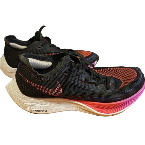Nike ZoomX Vaporfly Next % 2 Black And Pink W9.5 - Picture 3 of 8